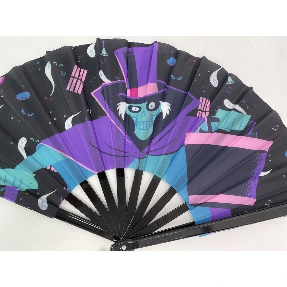 The Haunted Mansion w/ Glow in the Dark Charm Hand Fan 25